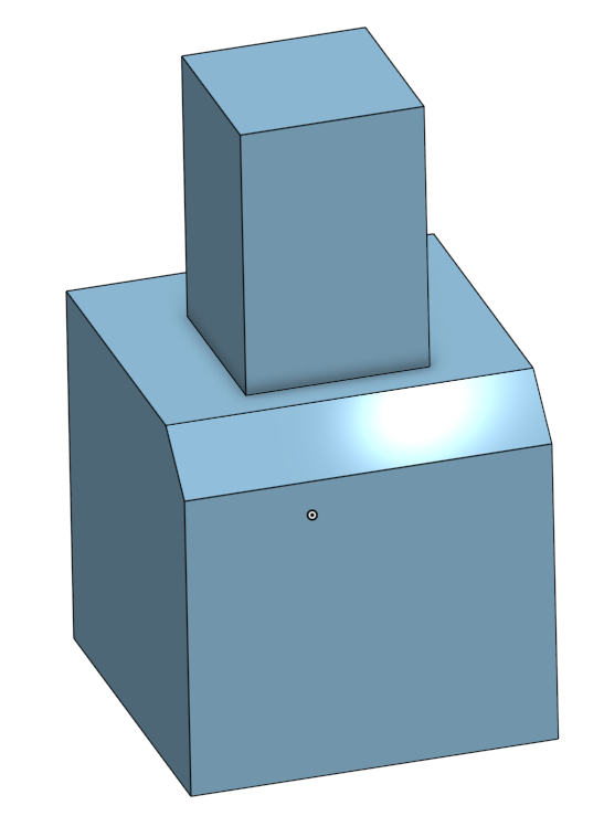 That merged edge, now chamfered